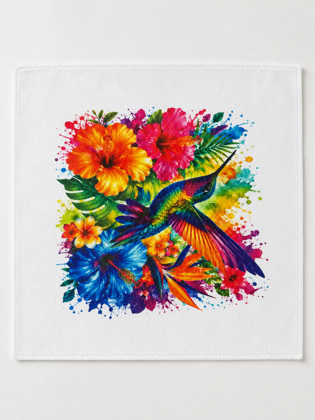 Personalised Microfibre Hand and Face towel 30x30cm